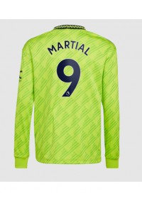 Manchester United Anthony Martial #9 Voetbaltruitje 3e tenue 2022-23 Lange Mouw